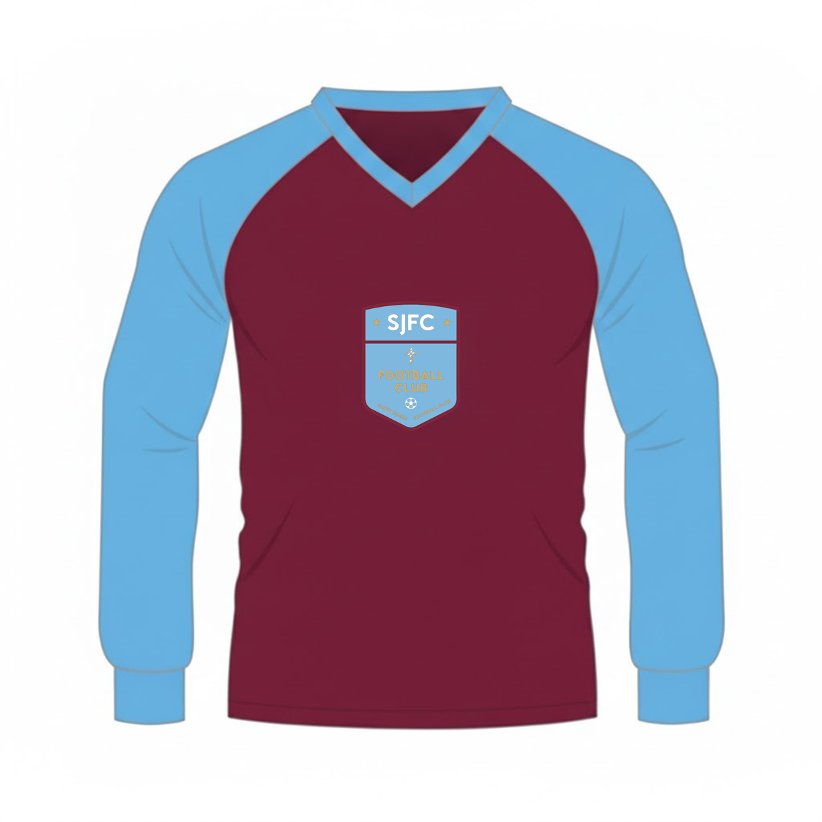 St James FC Shirt: Mar/Sky