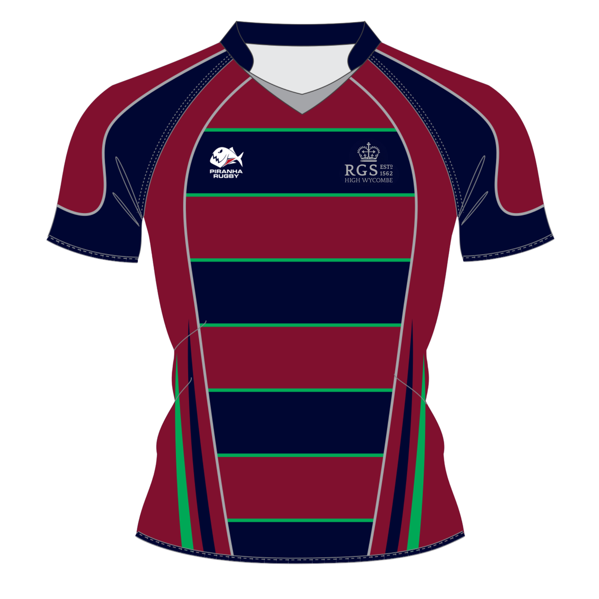 Royal Grammar School Rugby Jersey: Navy