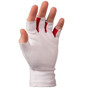 Gray Nicolls Pro Fingerless Gloves: White