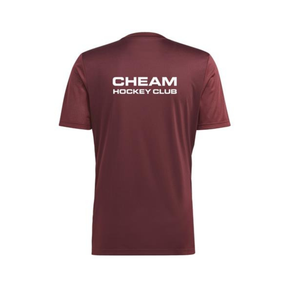 Cheam HC Men's Tabela 23 Short Sleeve Training Top: Burgundy