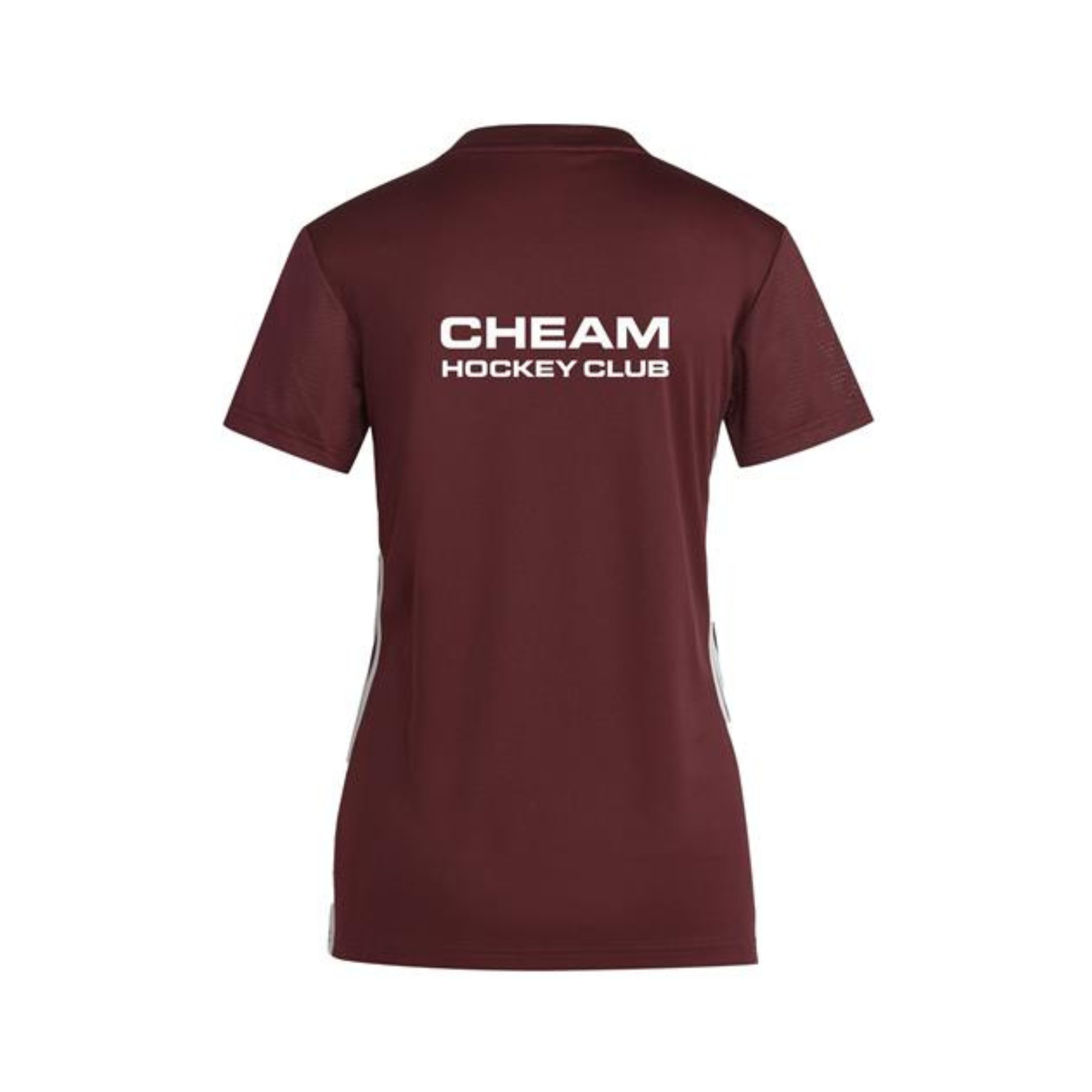 Cheam HC Women's Tabela 23 Short Sleeve Training Top: Burgundy