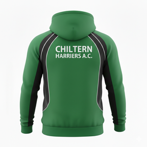 Chiltern Harriers Hoodie: Dark Emerald