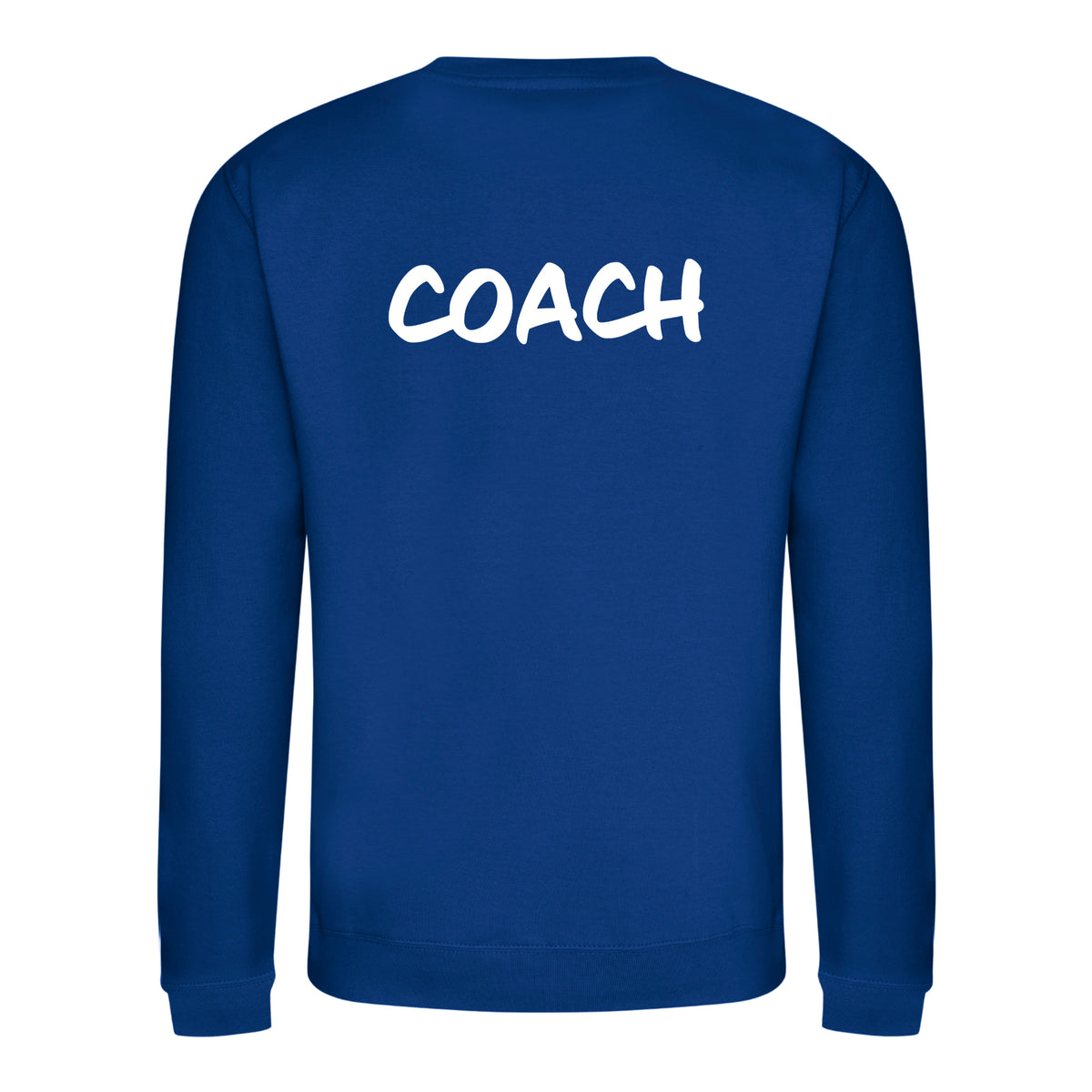 Futures Netball Academy Coaches Sweatshirt: Bright Royal
