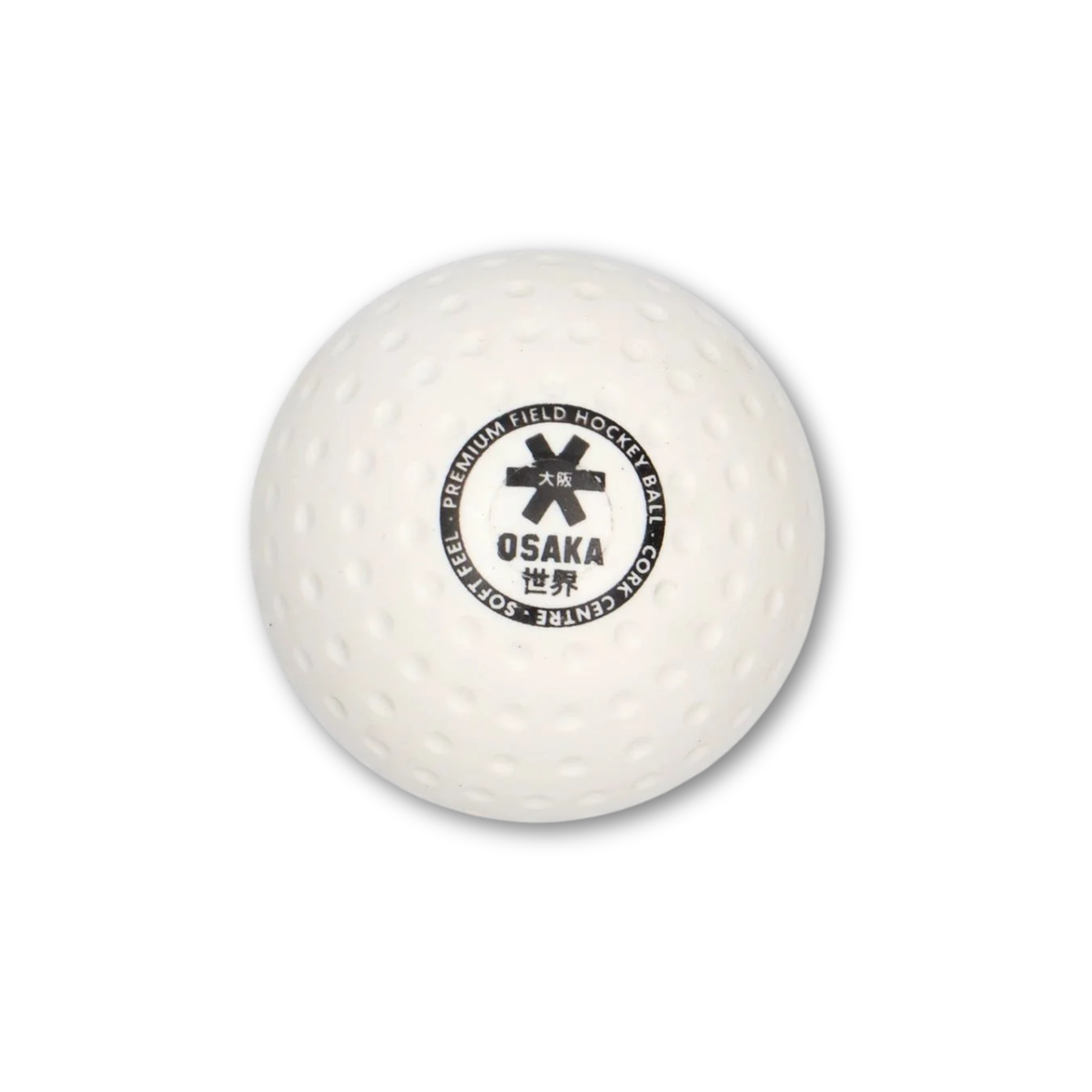 Osaka Premium Dimple Hockey Ball White - 6 Pack