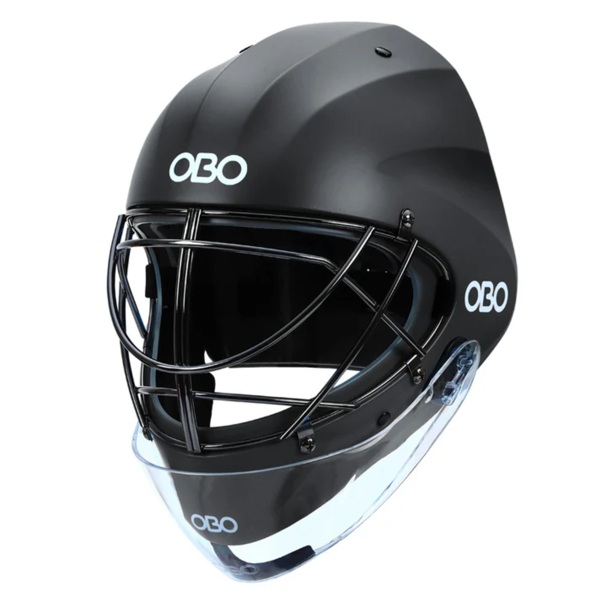 OBO Hockey GK Helmet Abs: Black