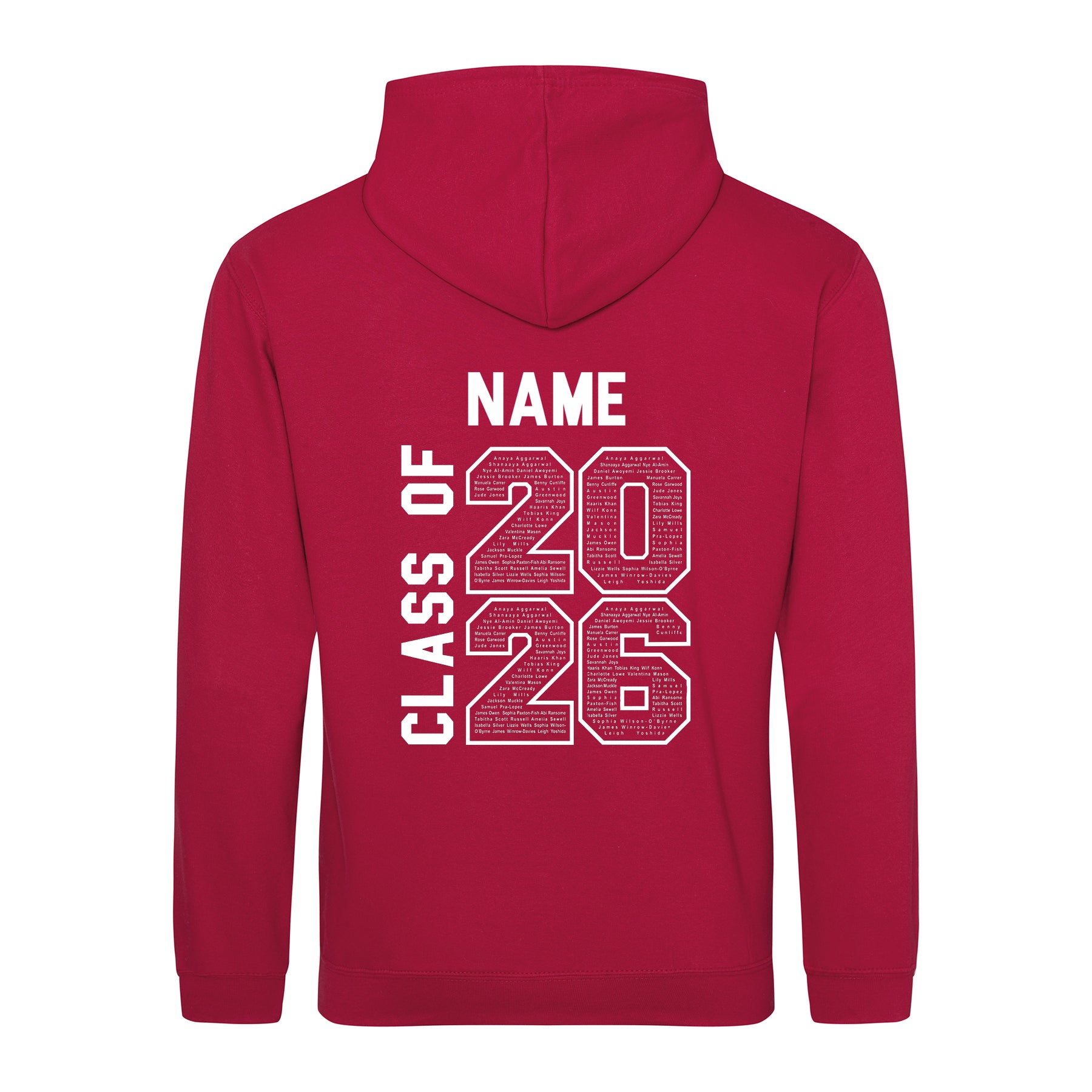 Holy Trinity Cookham Leavers Hoodie: Red Hot Chilli