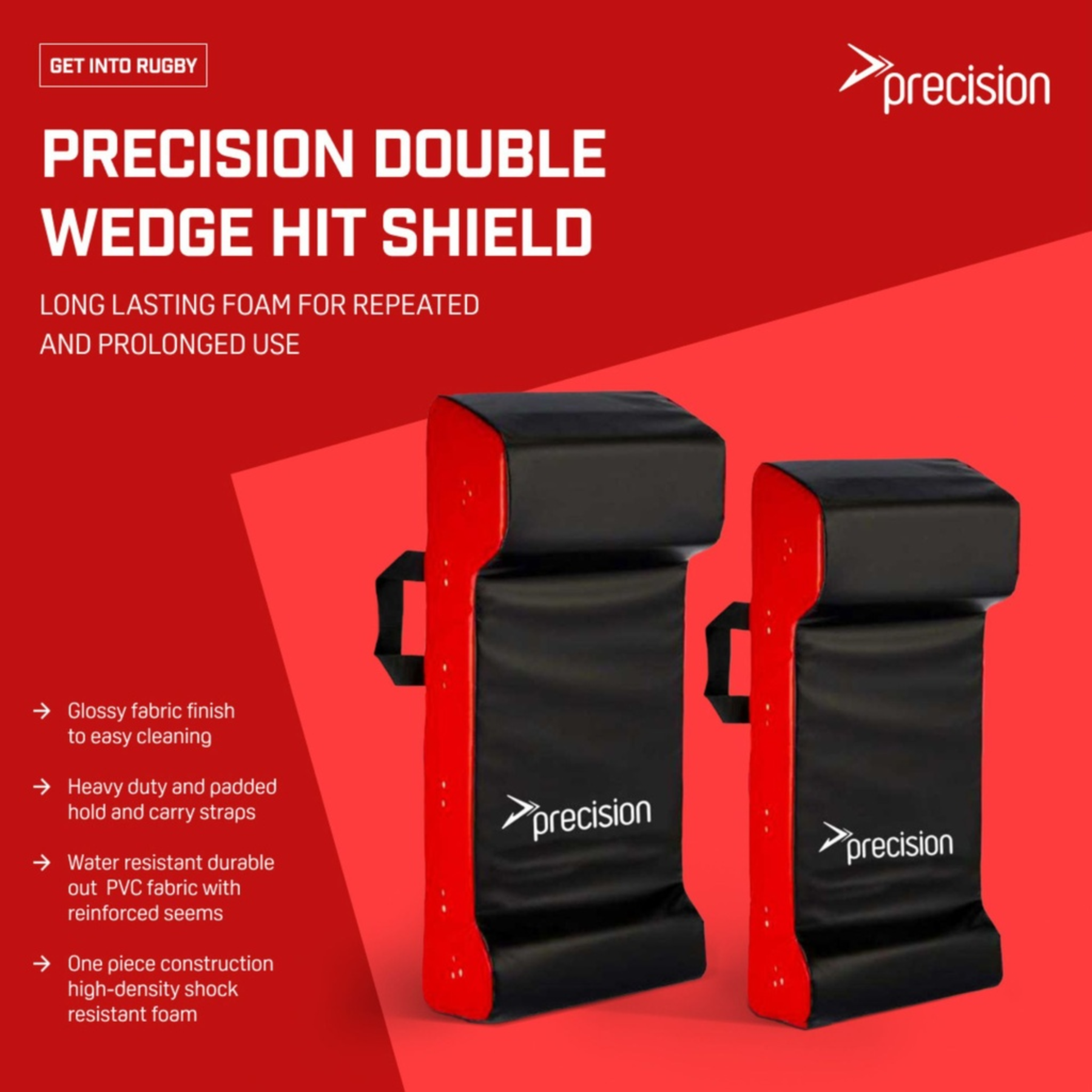 Precision Double Wedge Hit Shield