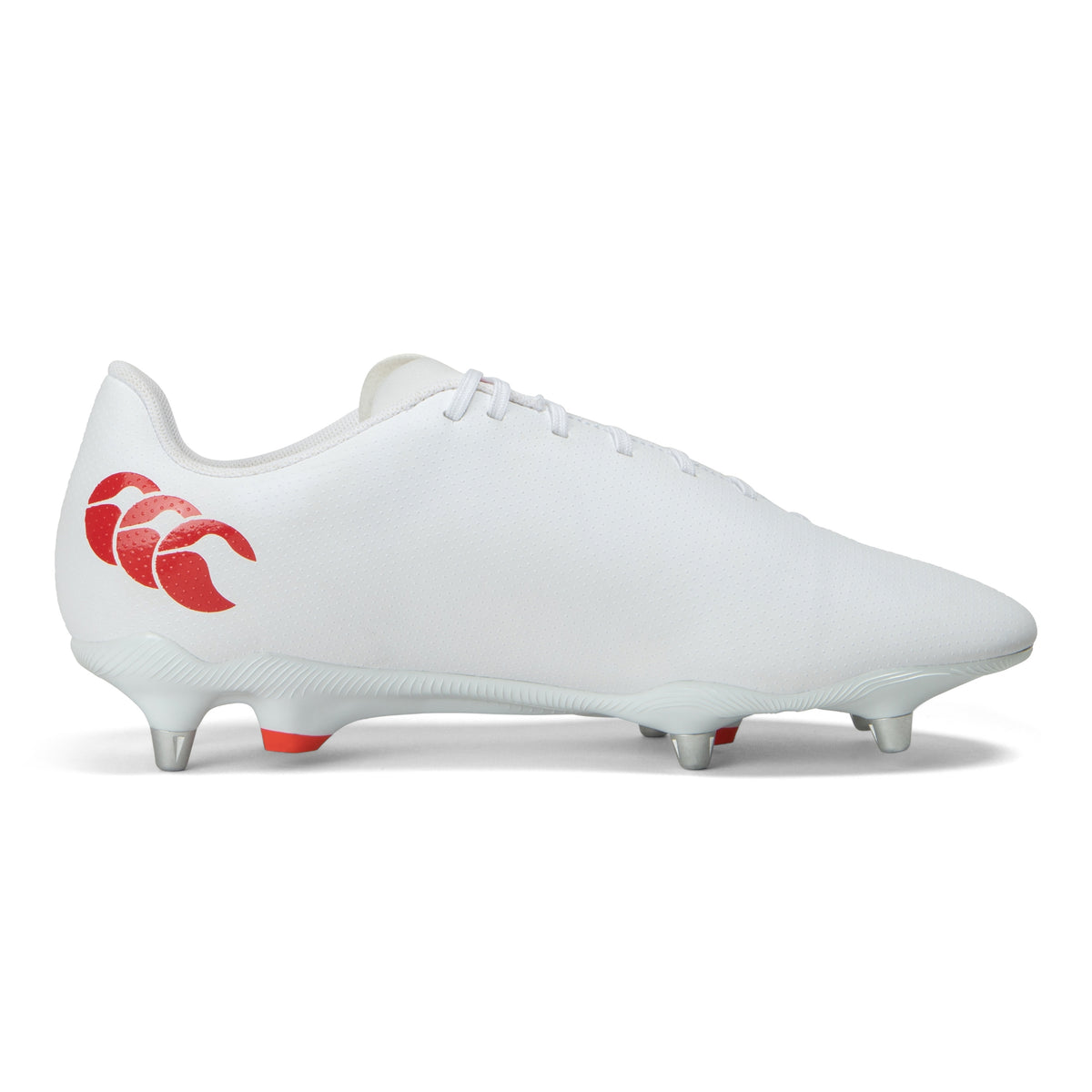 Canterbury Speed Raze SG Rugby Boots: White