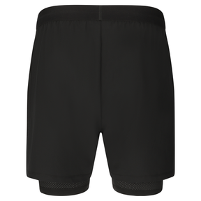 Virtus Men's V2 Dylan 2-in-1 Stretch Shorts: Black