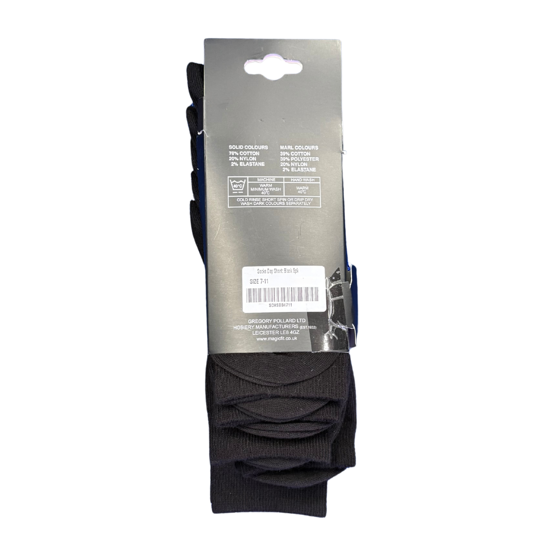 Black Day Socks (5 Pack)