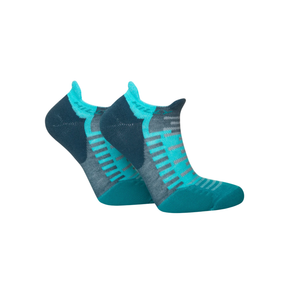 Hilly Womens Active Socklet Min: Blue/Teal