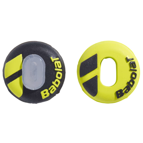 Babolat Custom Damp Dampener x2: Black/Yellow