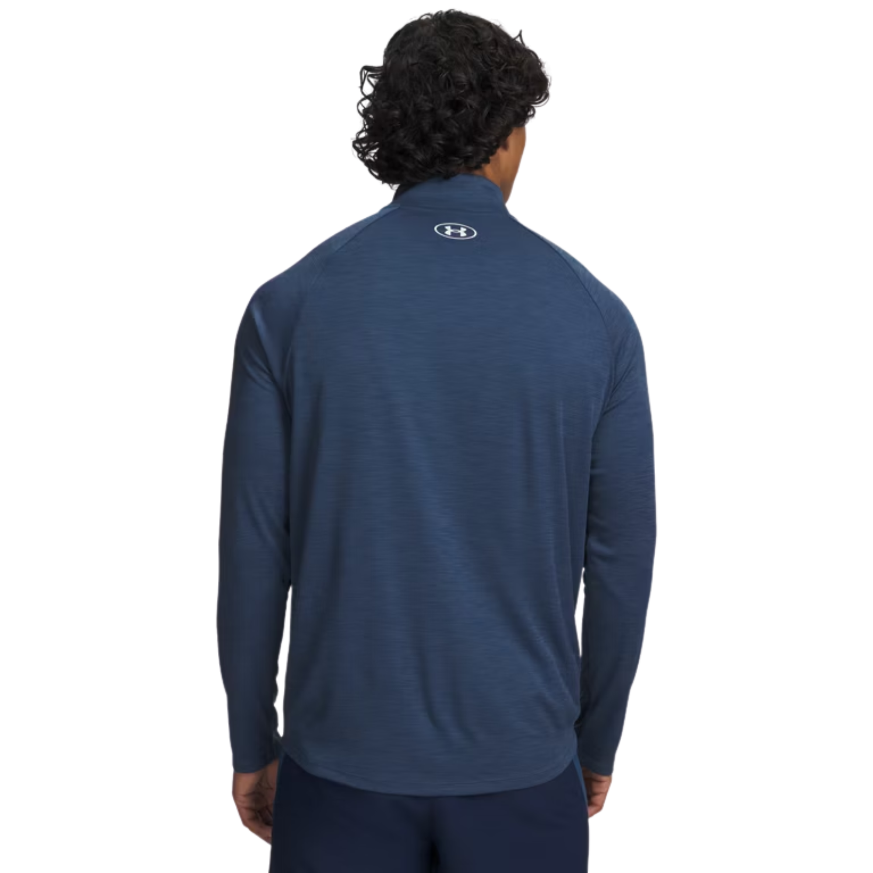 Under Armour Tech Textured Men's Quarter Zip: Wham Blue