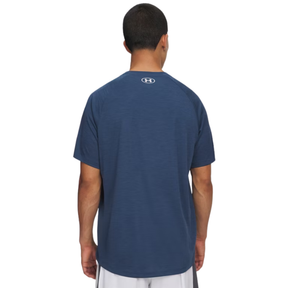 Under Armour Men's Tech Textured Short Sleeve Tee: Wham Blue