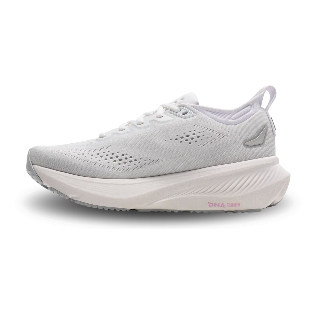Brooks Glycerin 23 Women's Running Shoes: White/Harbor Mist/Metallic