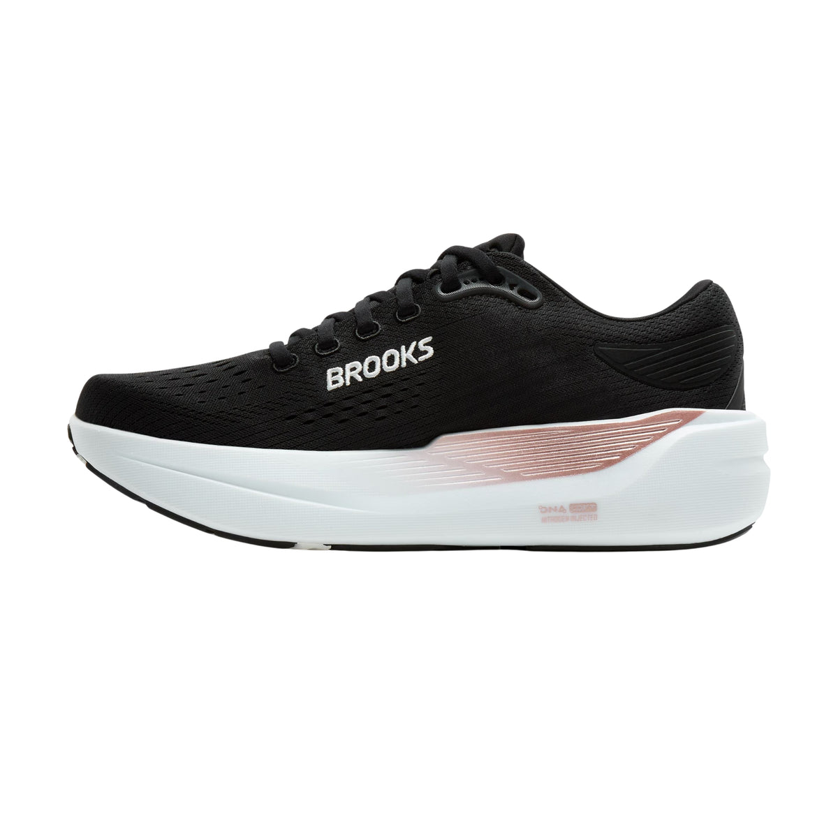 Brooks Ghost Max 3 Womens Running Shoes: Black/Black/Rose Gold