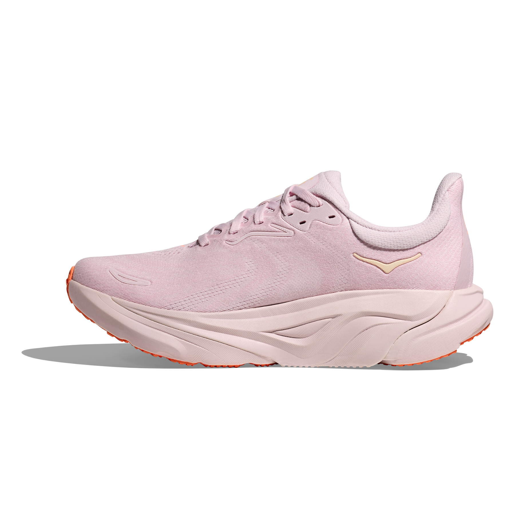 Hoka Arahi 8 Women's Running Shoes: Lilac Cream/Neon Cantaloupe