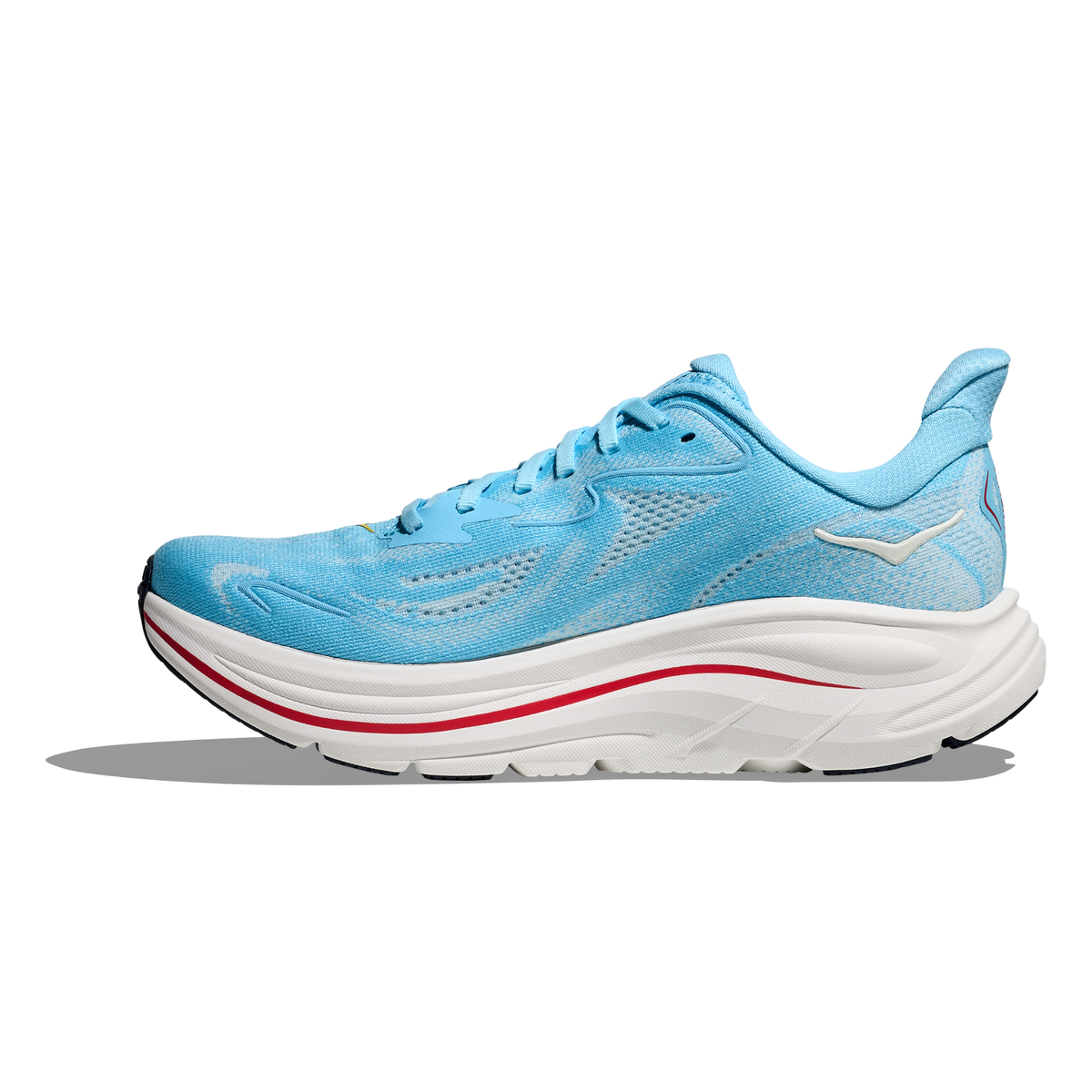 Hoka Clifton 10 Women's Running Shoes: Soaring Blue/Frost