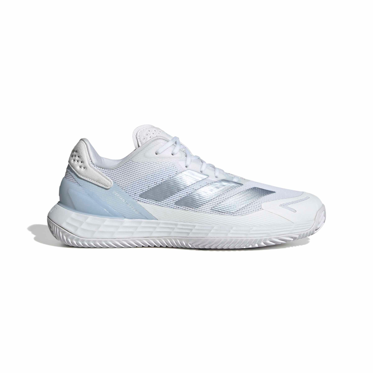 Adidas Defiant Speed 2 Womens Tennis Shoes: White/Blue