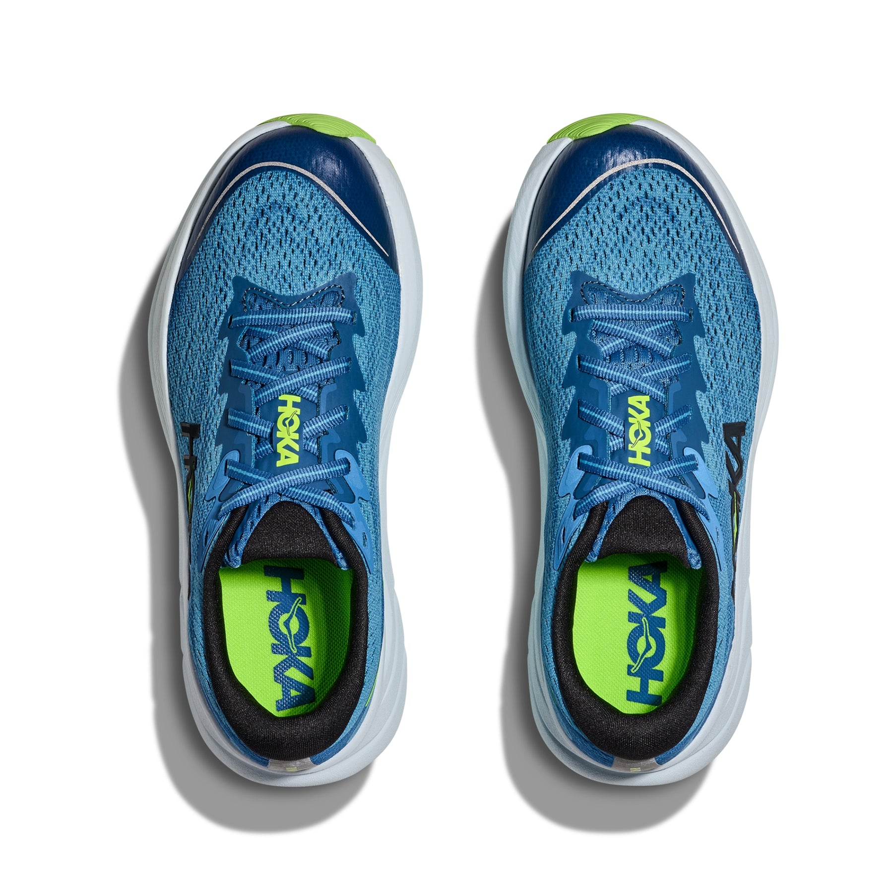 Hoka Rincon 4 Junior Running Shoes: Foggy Night/Alpine Blue