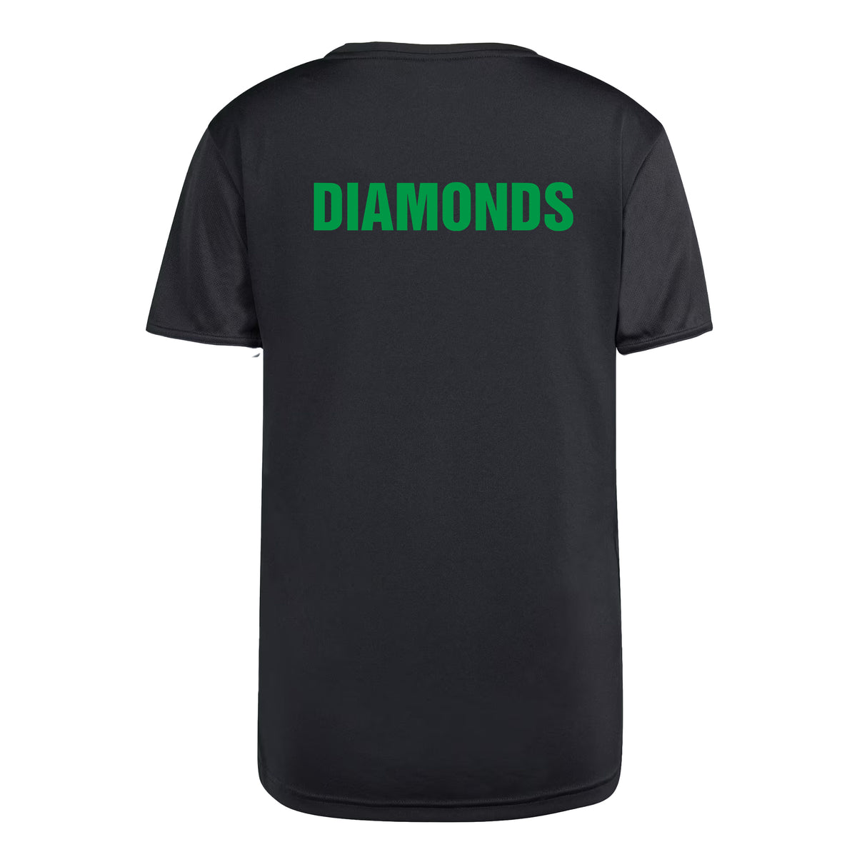 Diamonds Netball Womens Jersey: Black