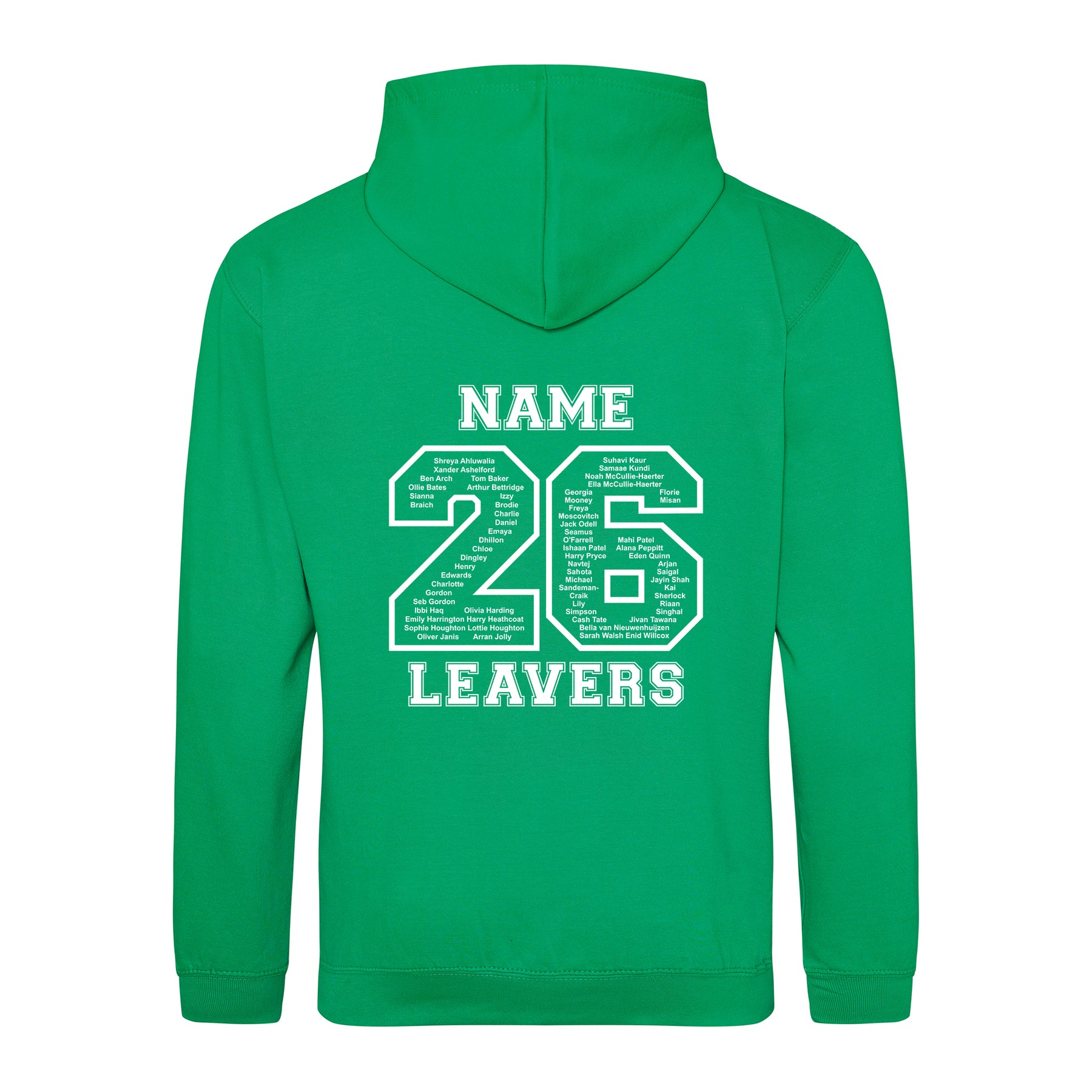 Gayhurst School Leavers Hoodie: Kelly Green