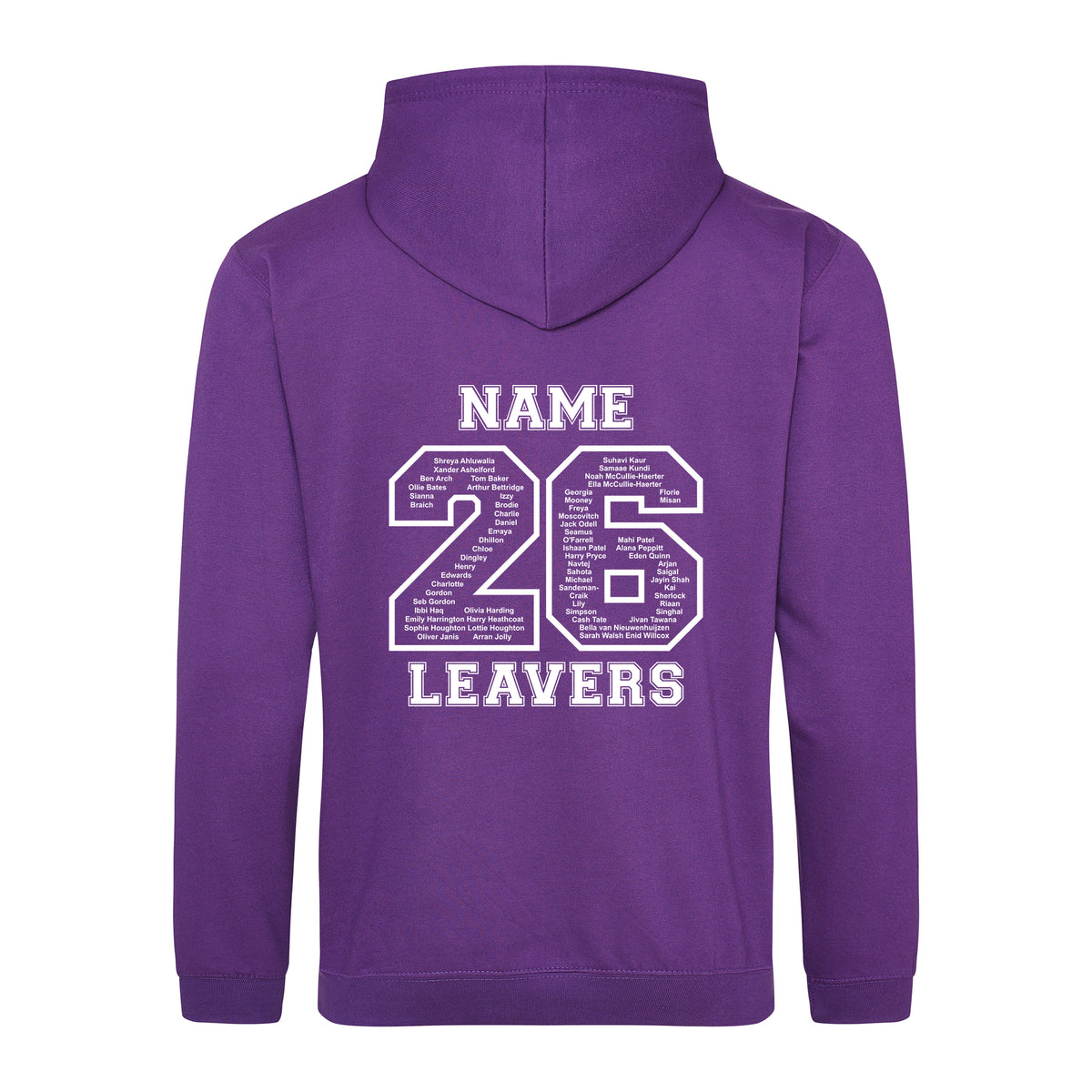 Gayhurst School Leavers Hoodie: Purple
