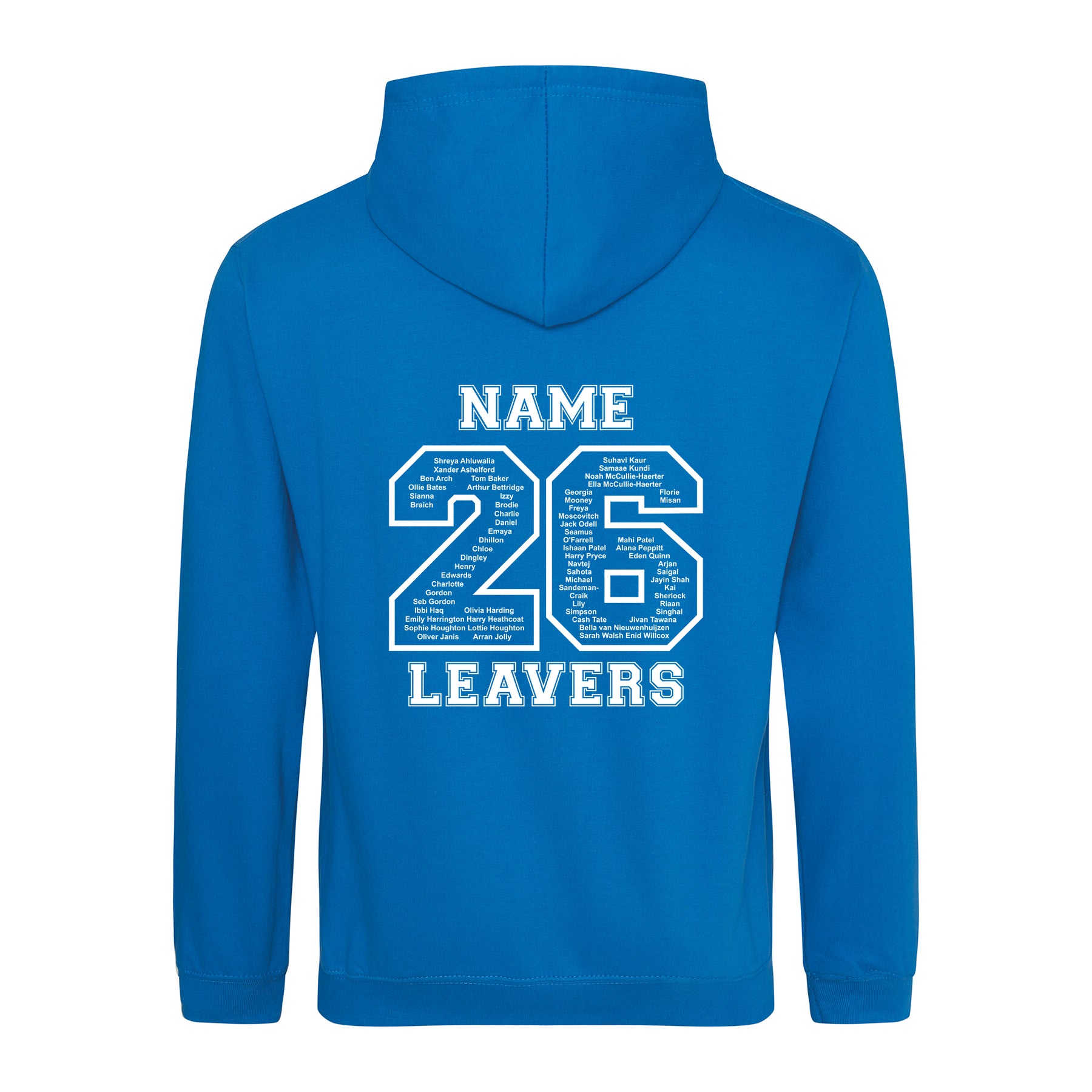 Gayhurst School Leavers Hoodie: Sapphire Blue
