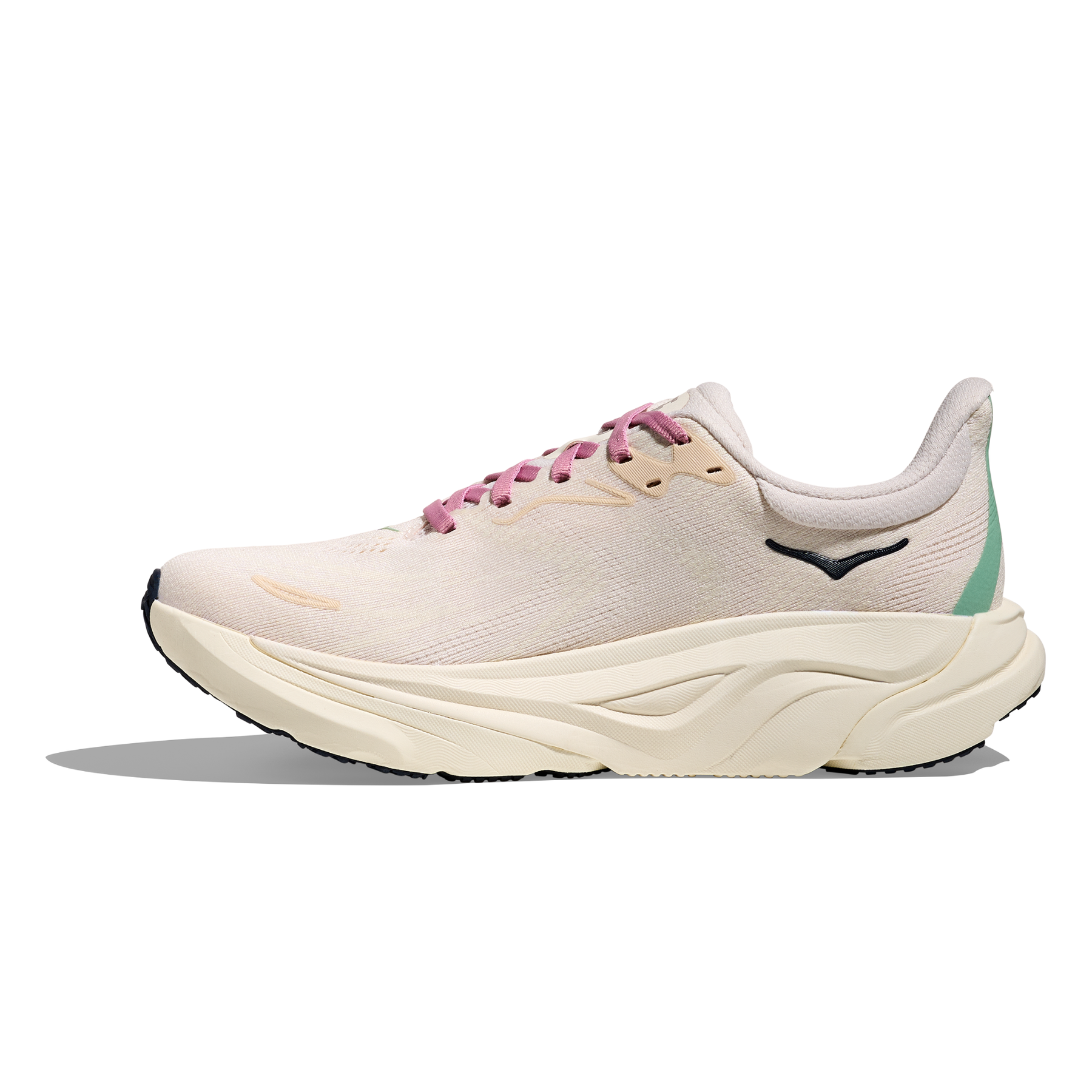 Hoka Arahi 8 Women's Running Shoes: Rose Cream/Alabaster