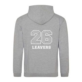 Waverley School Leavers Hoodie: Grey/Navy