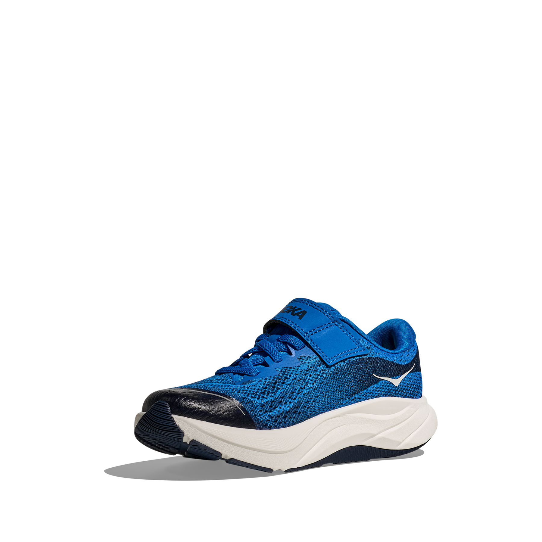 Hoka Rincon 4 Kids Running Shoes: Electric Cobalt/Varsity Navy