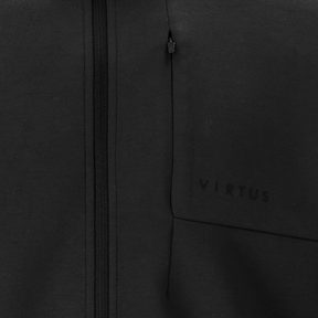Virtus Taro Full Zip Men's Sweatshirt: Black