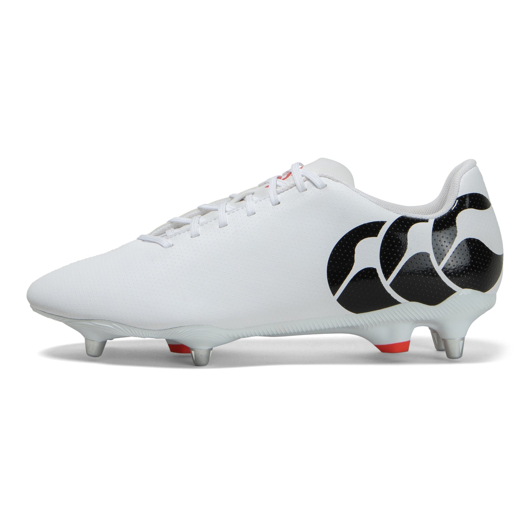 Canterbury Speed Raze SG Rugby Boots: White
