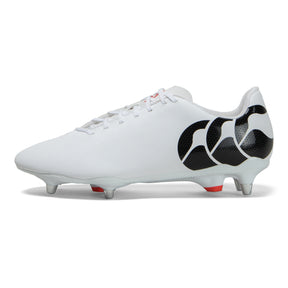 Canterbury Speed Raze SG Rugby Boots: White