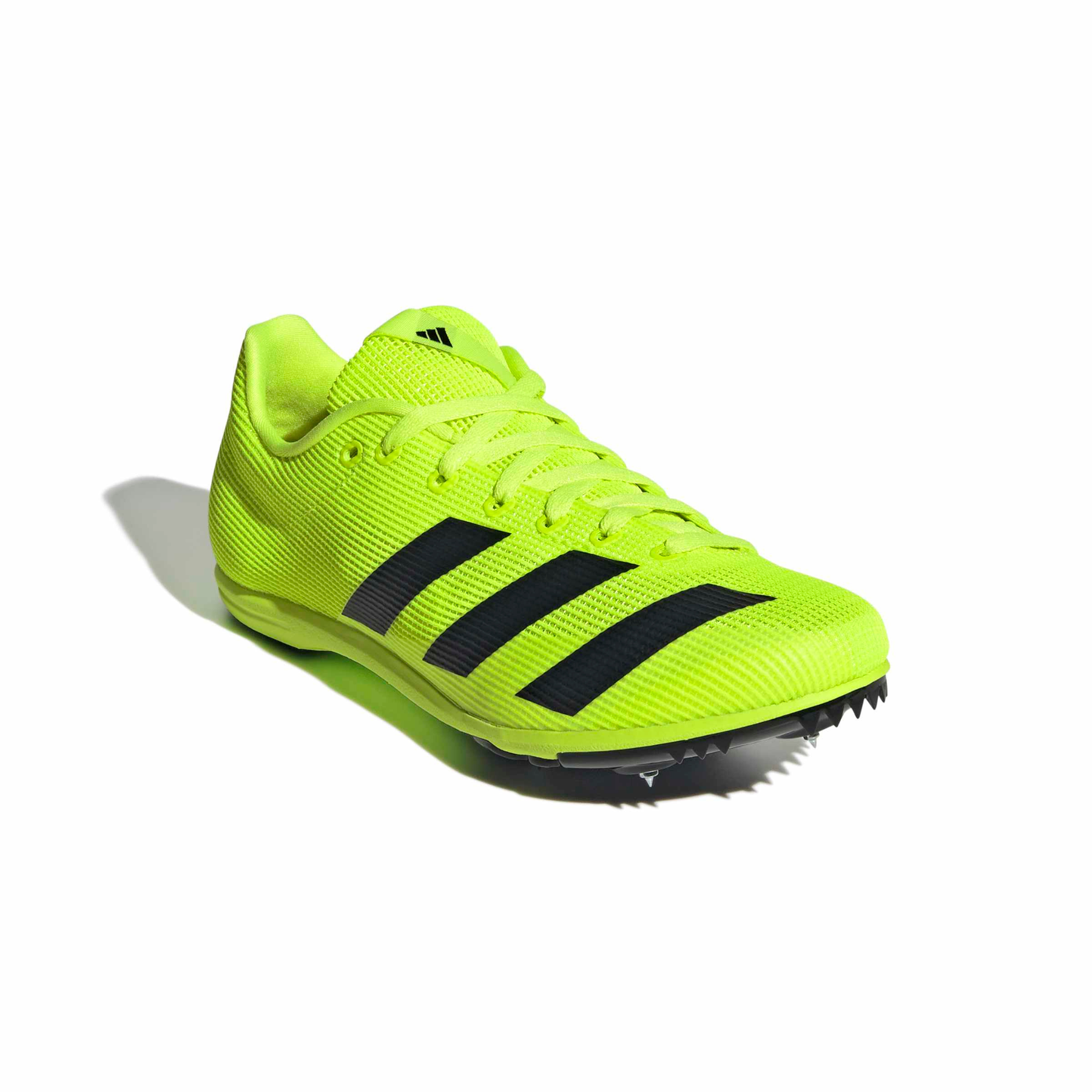 Adidas Allroundstar Kids Running Spikes: Lemon/Black/Silver