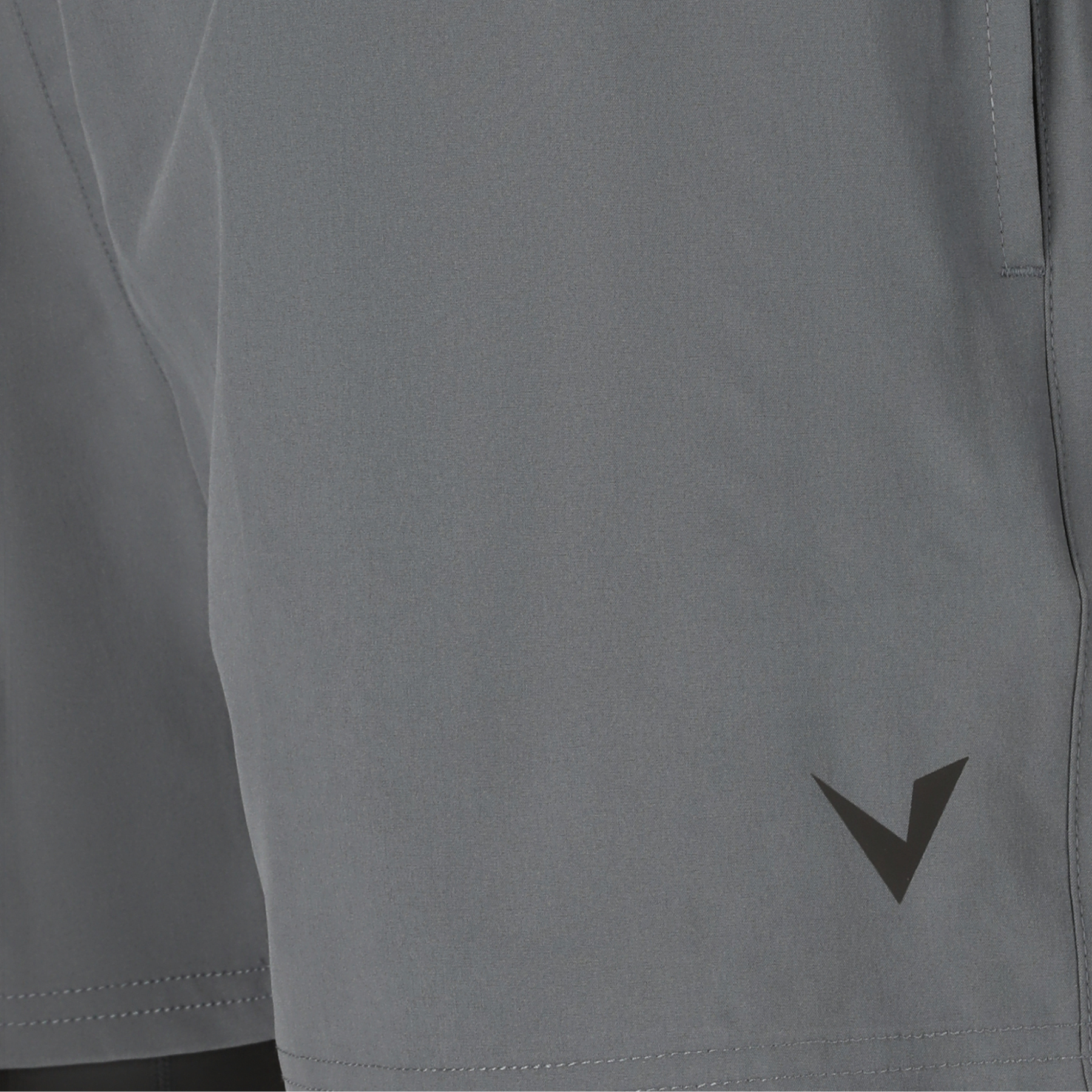 Virtus Men's Zayne 2 in 1 Running Shorts: Turbulance