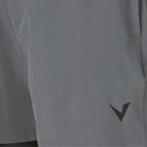 Virtus Men's Zayne 2 in 1 Running Shorts: Turbulance