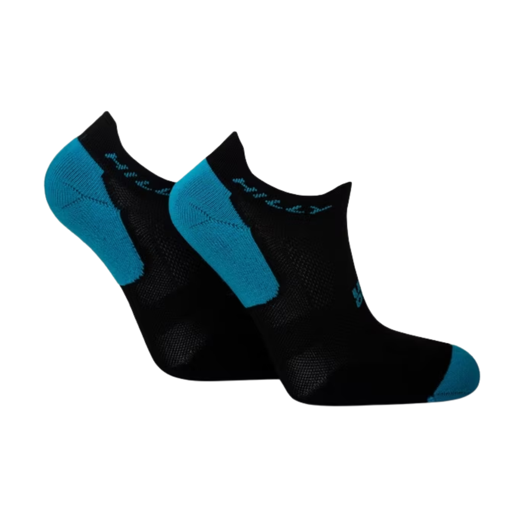 Hilly Womens Active Socklet Min: White/Black/Peacock
