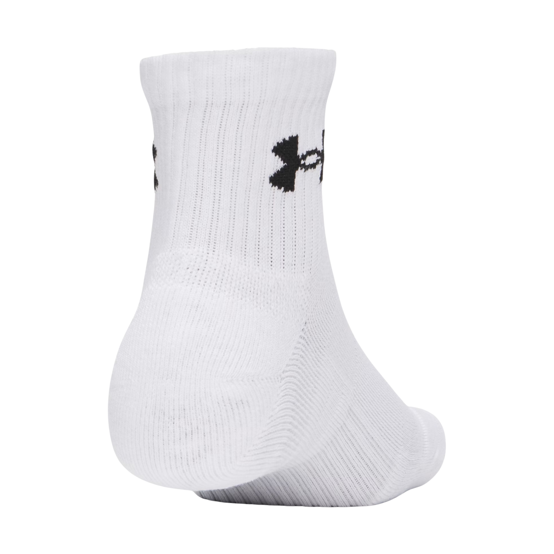Under Armour Performance Cotton Quarter Socks 3 Pack: White