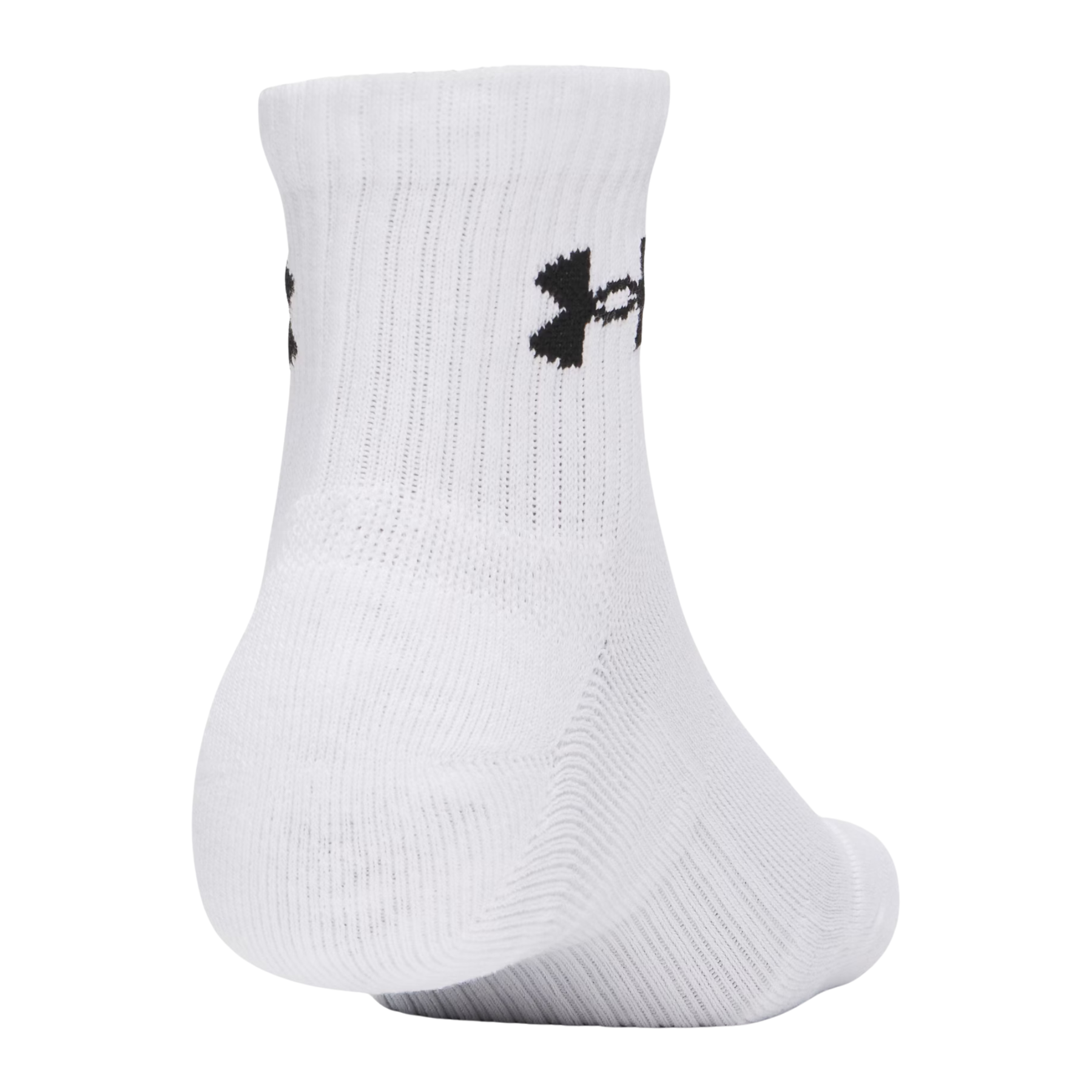 Under Armour Performance Tech Quarter Socks 3 Pack: White - L