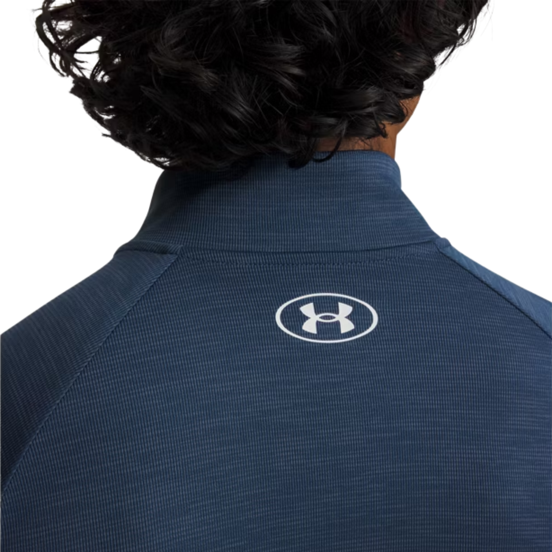 Under Armour Tech Textured Men's Quarter Zip: Wham Blue