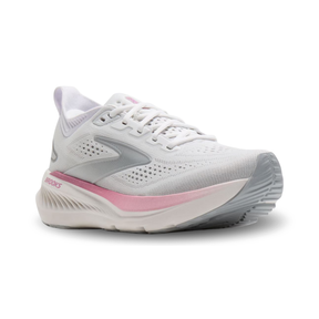 Brooks Glycerin 23 Women's Running Shoes: White/Harbor Mist/Metallic