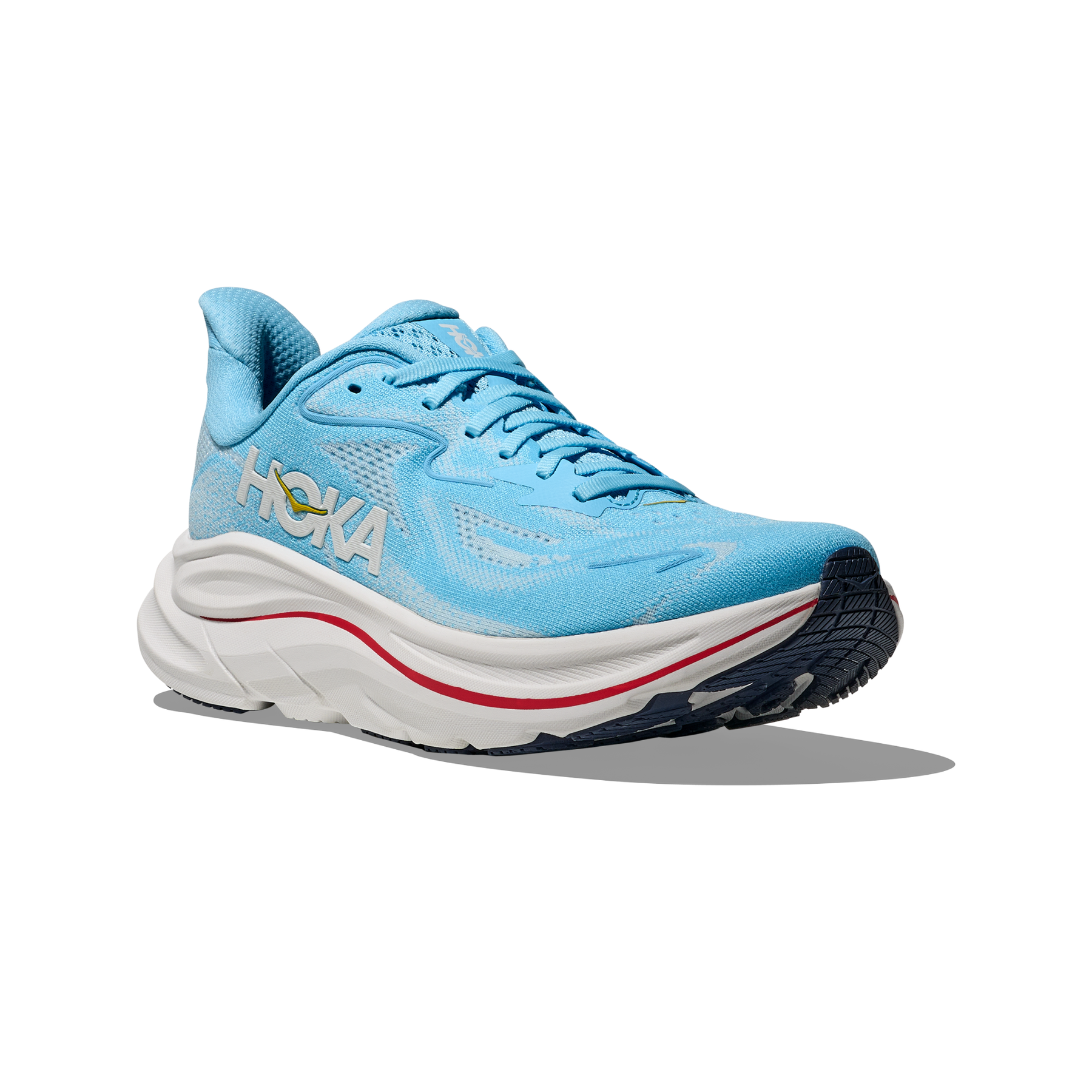Hoka Clifton 10 Women's Running Shoes: Soaring Blue/Frost
