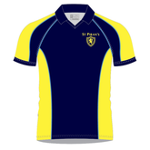 St Piran's Clan Polo: Amber/West