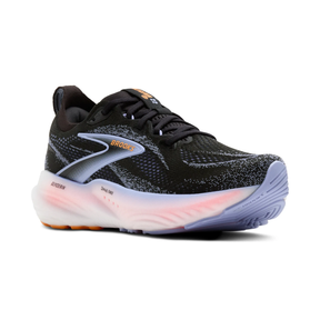 Brooks Glycerin 22 Women's Running Shoes: Black/Blue Heron/Orange