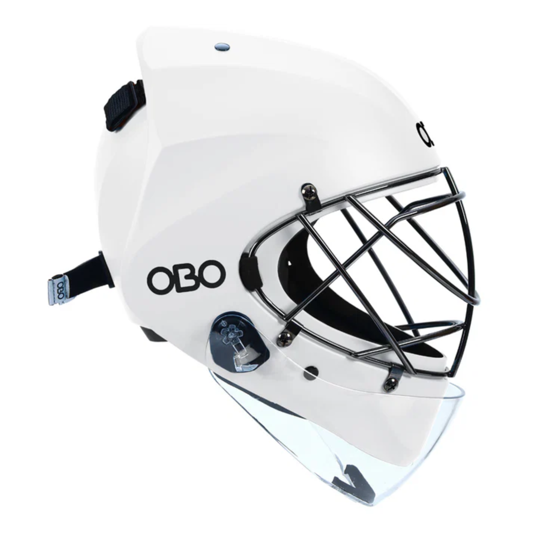 OBO Hockey GK Helmet Abs: White