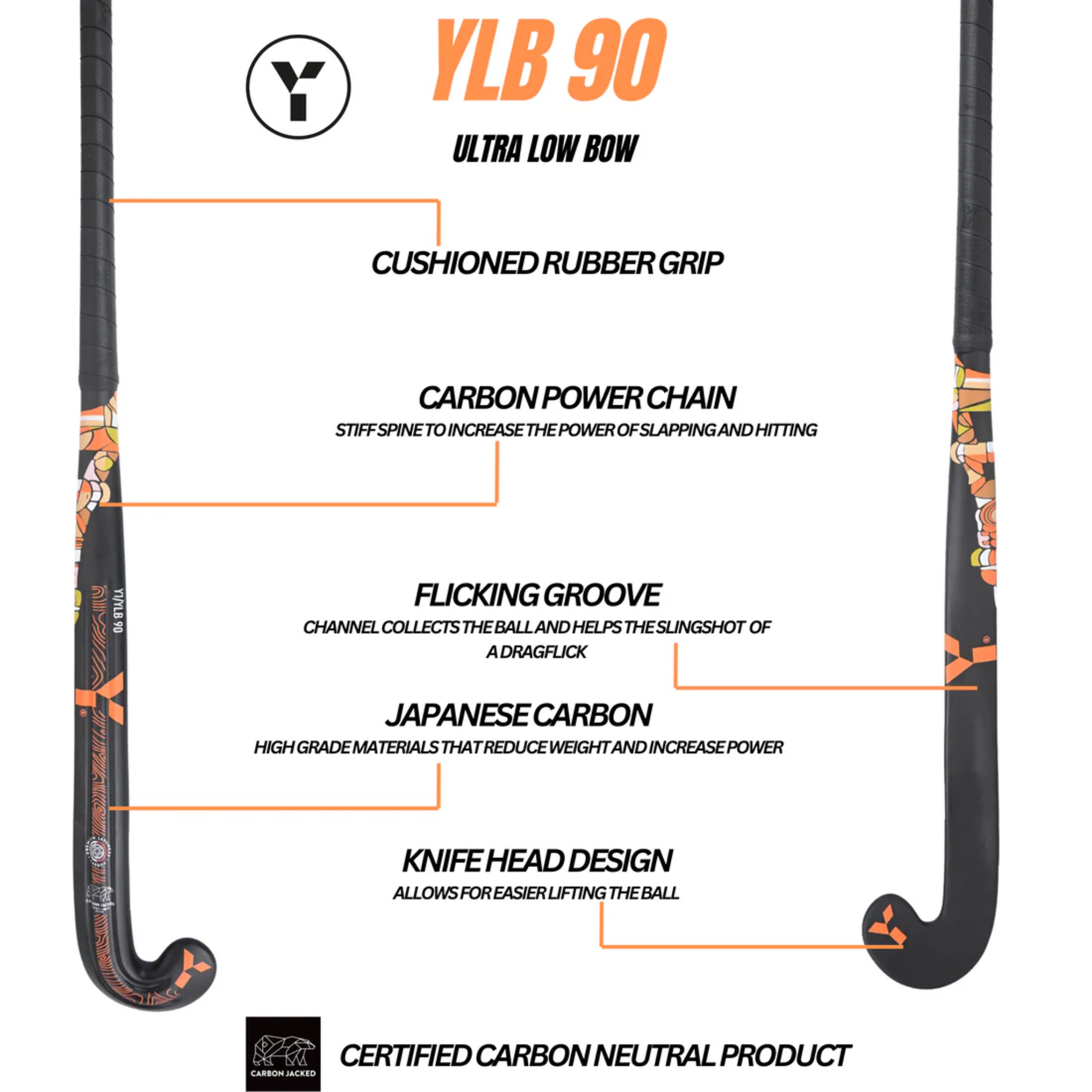 Y1 YLB 90 Hockey Stick 2024