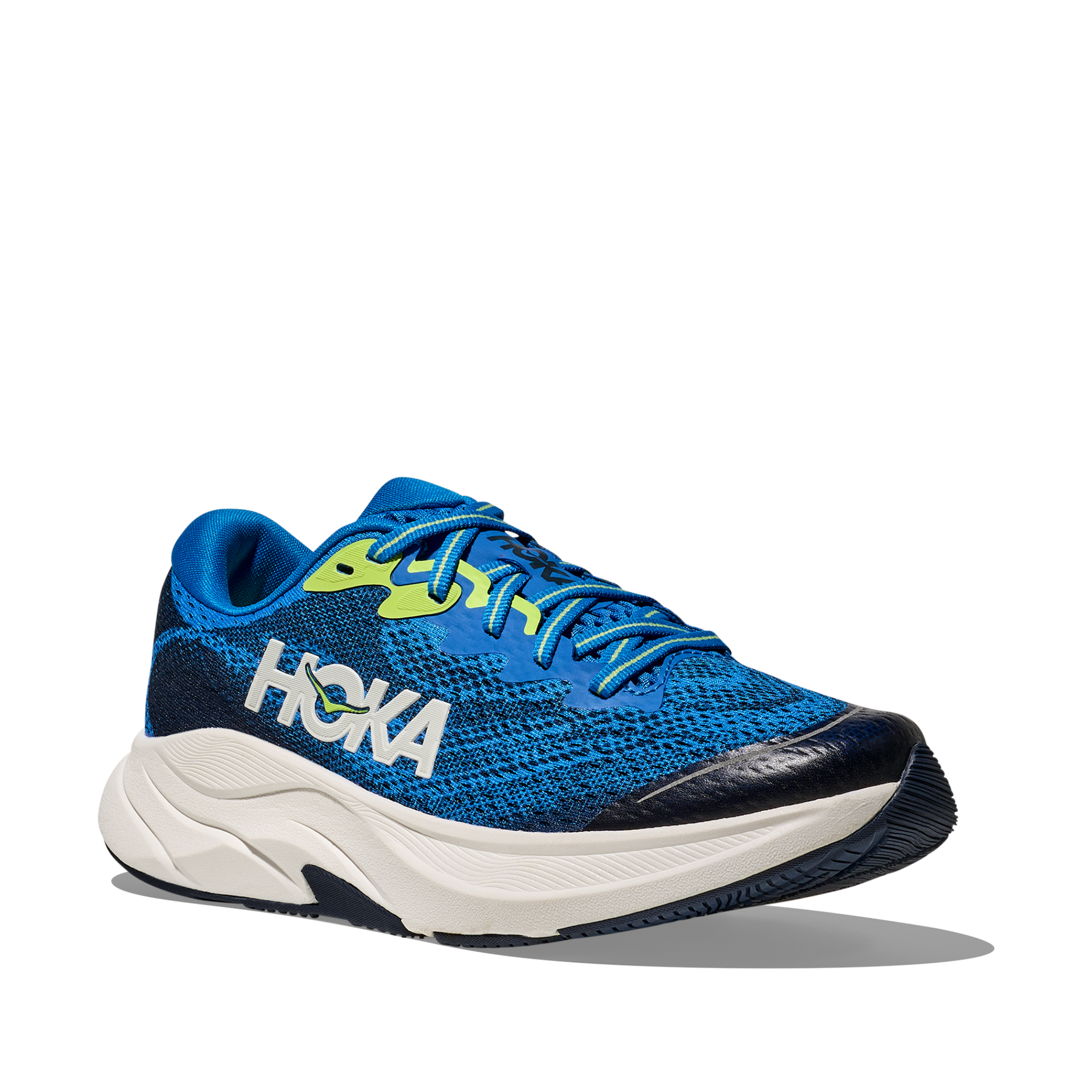 Hoka Rincon 4 Junior Running Shoes: Electric Cobalt/Varsity Navy