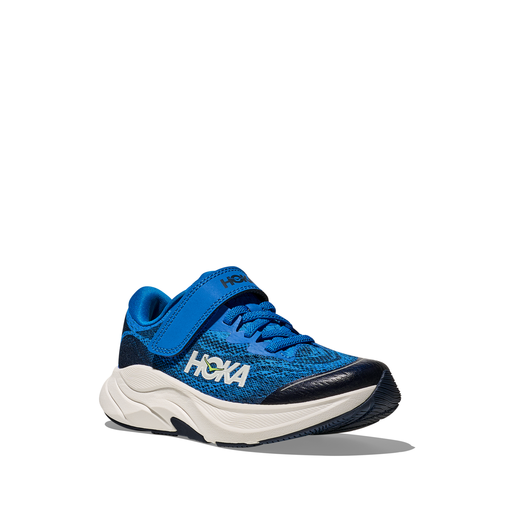 Hoka Rincon 4 Kids Running Shoes: Electric Cobalt/Varsity Navy