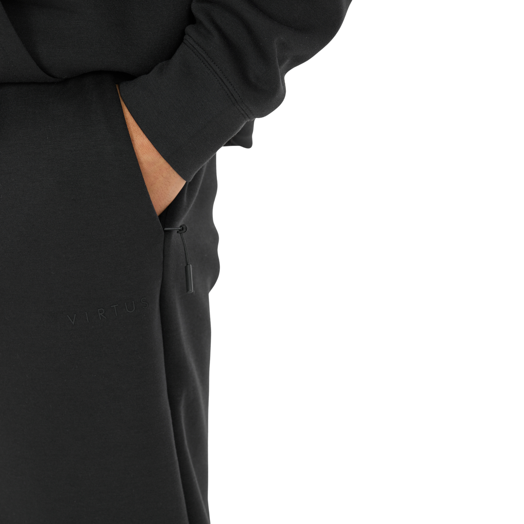 Virtus Men's Taro Technical Sweat Pants: Black